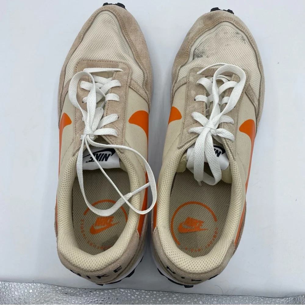 Nike‎ Waffle Debut Sneakers Hemp Sandrift Safety Orange Mens 11.5
